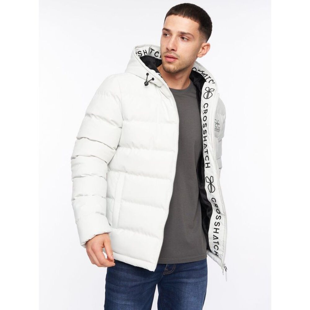 Crosshatch Mens Pitsburg Jacket / Putty